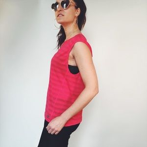 New Balance Pink workout top